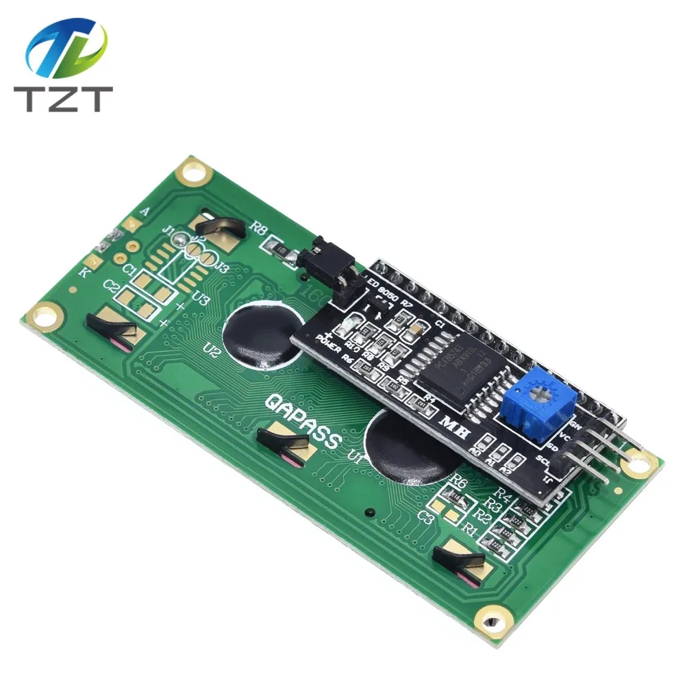 Модуль ЖКД синий зеленый экран IIC/igc 1602 для arduino 1602 lcd UNO r3 mega2560 lcd 1602