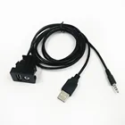 Переходник для автомобильного радиоприемника, кабель USB AUX, автомобильная аудиосистема, удлинитель проводки для FORD, TOYOTA, BENZ