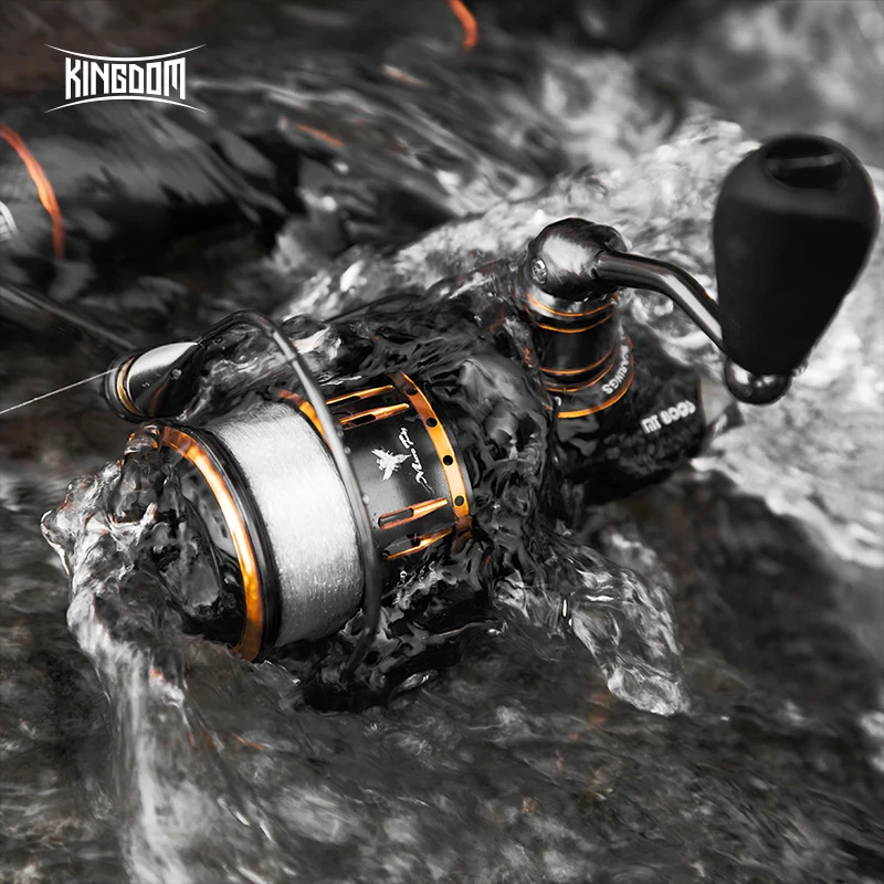 Катушка для спиннинга Kingdom Micro Fly 1000 2000 3000 катушка Ul пресной и соленой воды катушки