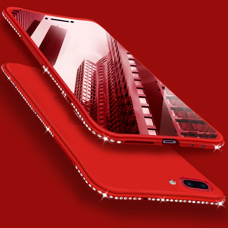 Мягкий блестящий чехол со стразами для iPhone 11 Pro X XS MAX XR чехлы телефонов 8 7 6 6s Plus 5 5S SE