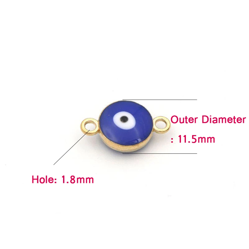 Эмалированный Соединитель с двумя отверстиями 10/20 незакрепленные металлические