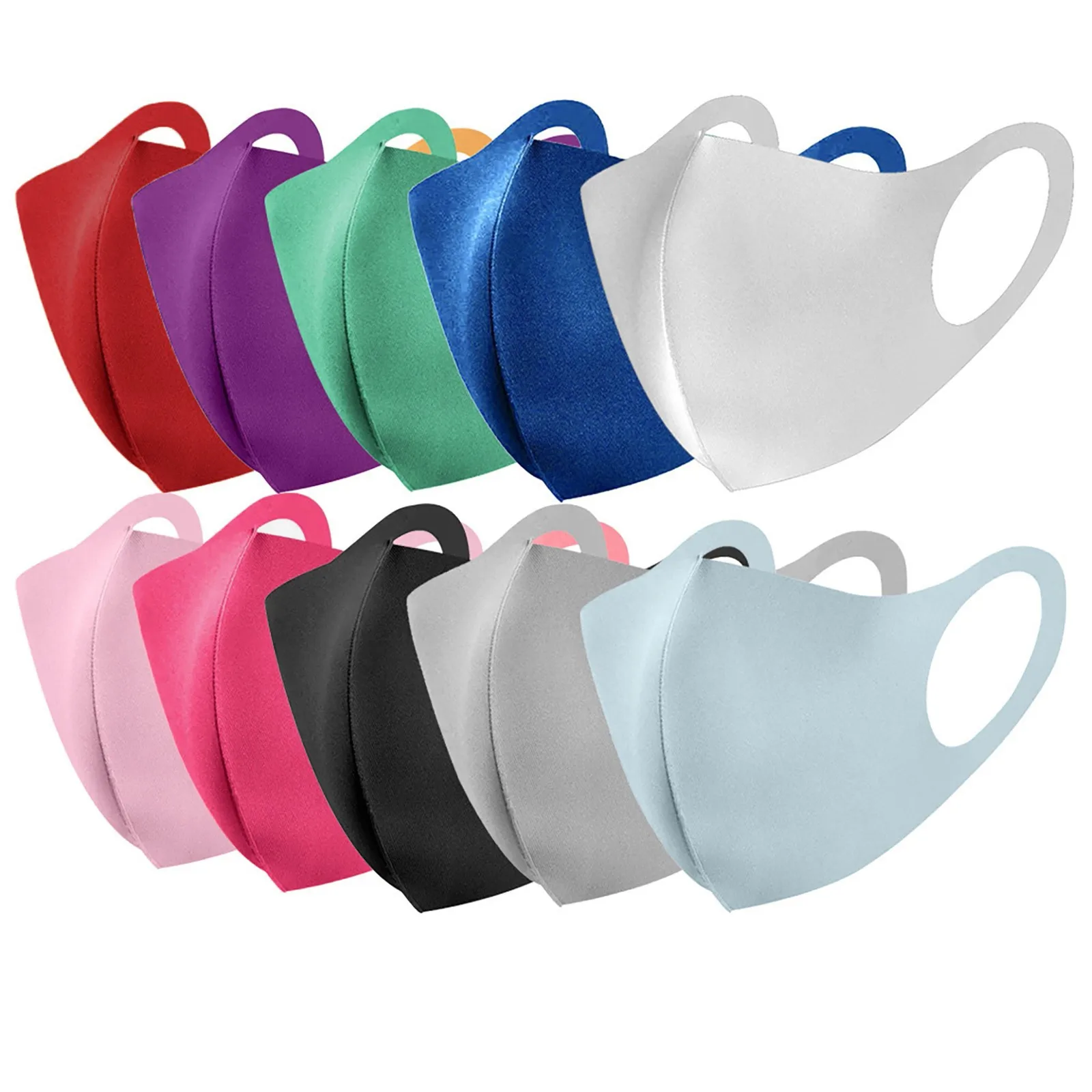 10 шт. многоразовая моющаяся Маска Для Лица с углеродным фильтром | Тематическая