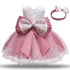 Детское платье для девочек, летние платья вечерние ринки и свадьбы, Рождественская одежда, платье принцессы с цветочной пачкой, детское бальное платье на выпускной