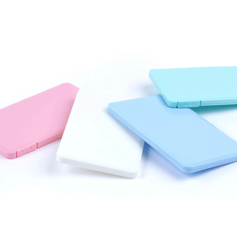 

PP Face Mask Storage Box Mask Holder Moisture Proof Portable Mask Box Disposable Children's Student Dust Proof Mask Storage Case