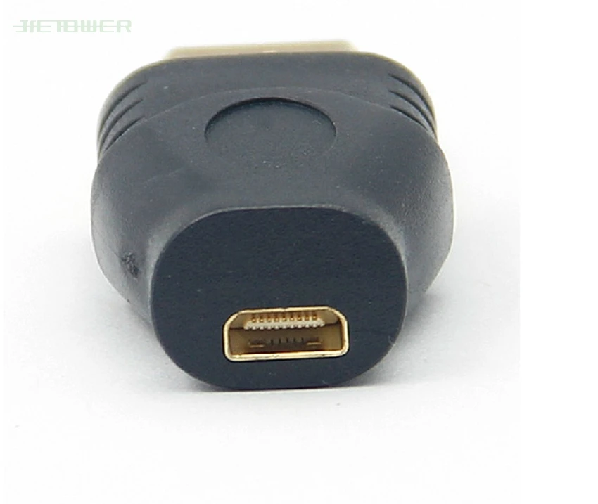 

30PCS/LOT Professional HDMI converter Black Standard HDMI Male Type A to Micro HDMI Type D Female Socket Adapter
