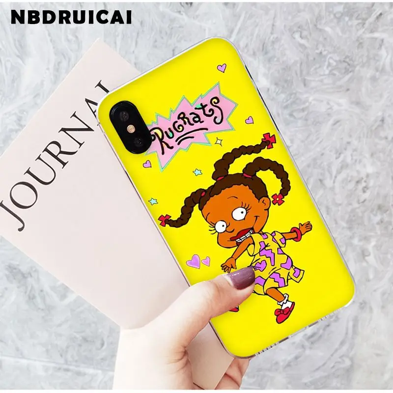 NBDRUICAI мультфильм Rugrats Amin прекрасный карамельный цвет мягкий чехол для телефона из