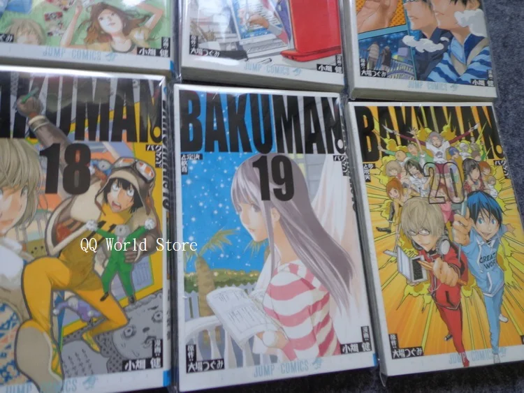 Рисунок 6 - Полный набор из 20 книг bakumanバマンマンмолодежное
