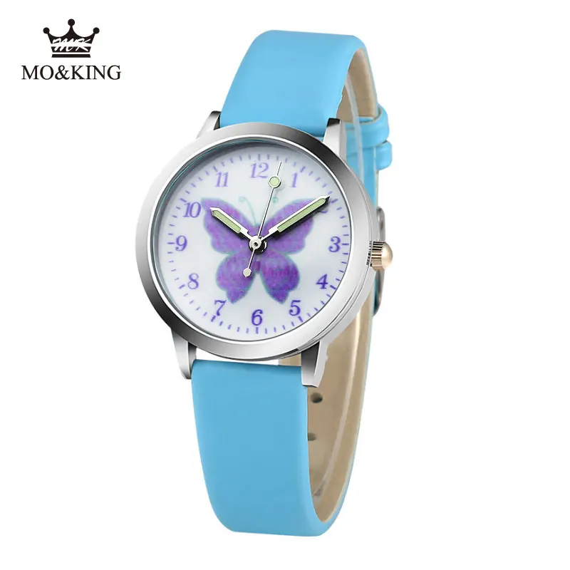 Лидер продаж Детские кварцевые часы с мультяшным рисунком для мальчиков и