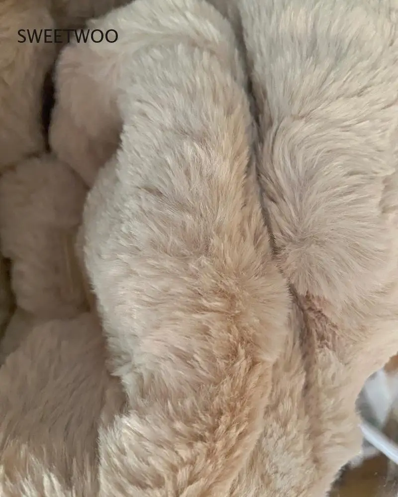 Deerskin Jacket Women's Warm Autumn and Winter Plus Velvet Jacket Women's Fur One-piece Jacket Casual Oversized Jacket