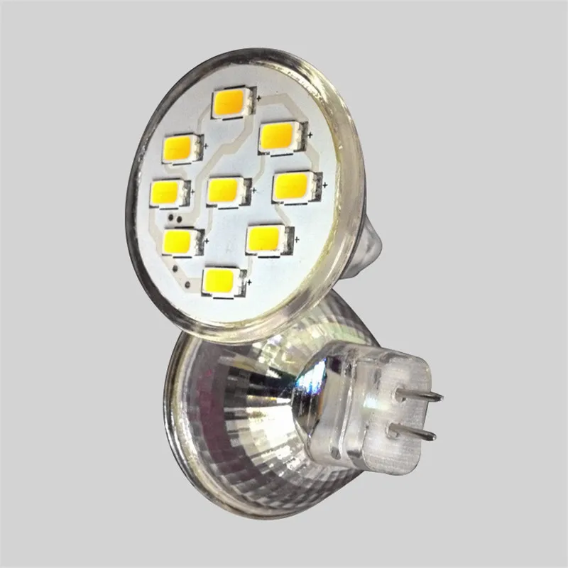 Светодиодный точечный светильник MR11 5 Вт 7 5730/5630 SMD 12 В переменного/постоянного