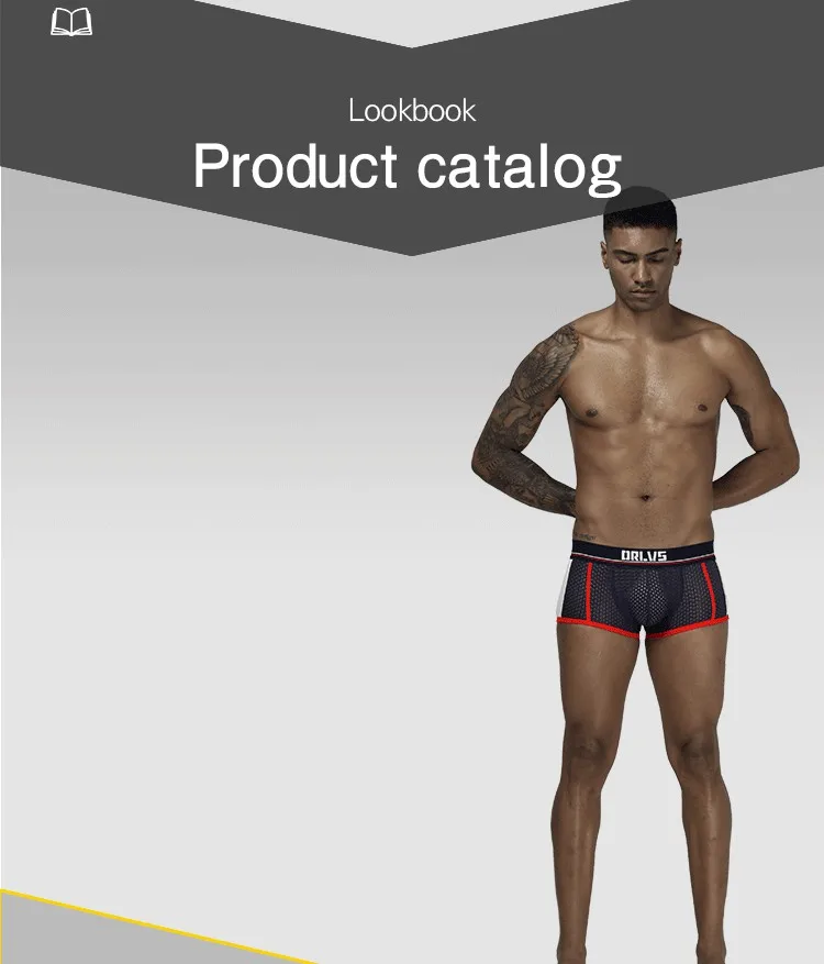 Мужские трусы боксеры Gay Mesh boxerкороткие Дышащие Боксеры Мужское нижнее белье мужские трусы забавные трусы Homme мужская одежда OR193