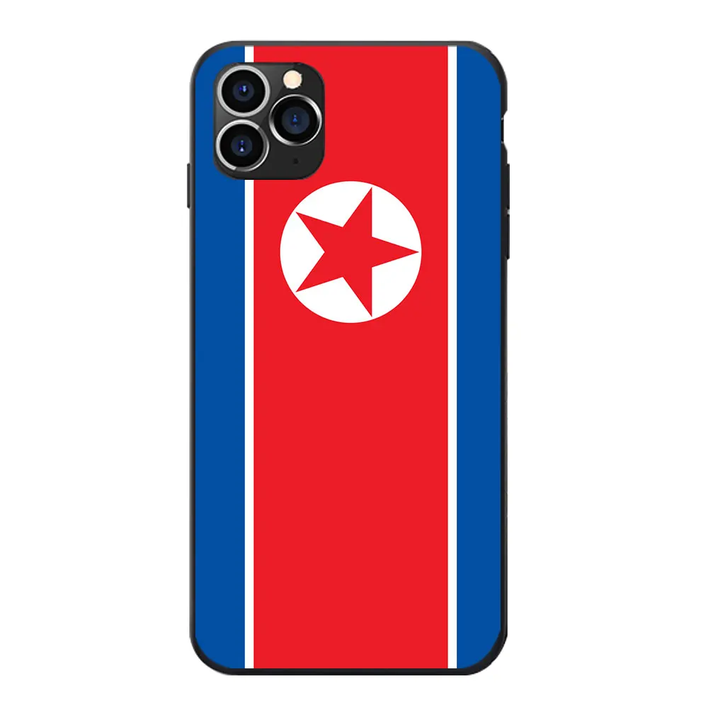 For Huawei P8 9 10 20 30 Mate Plus Pro Lite X North Korea National Flag Coat Of Arms Soft TPU Phone Cases Cover Logo | Мобильные