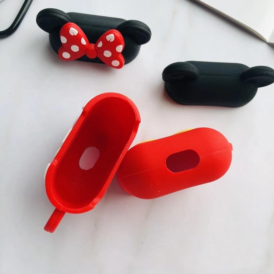 Подарочный мультяшный чехол airpod для apple airpods 1 и 2, мягкий разноцветный чехол для Airpods, силиконовый чехол, bluetooth наушники