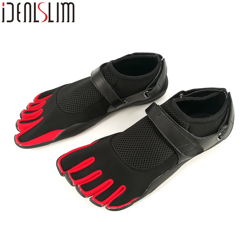 IDEALSLIM/обувь с 5 пальцами унисекс обувь для ходьбы Мужская и женская на мягкой