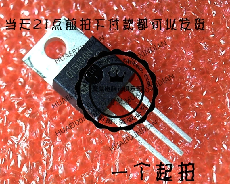 

1 шт. новый оригинальный IPP015N04NG 015N04N до-220 1 в наличии реальное изображение