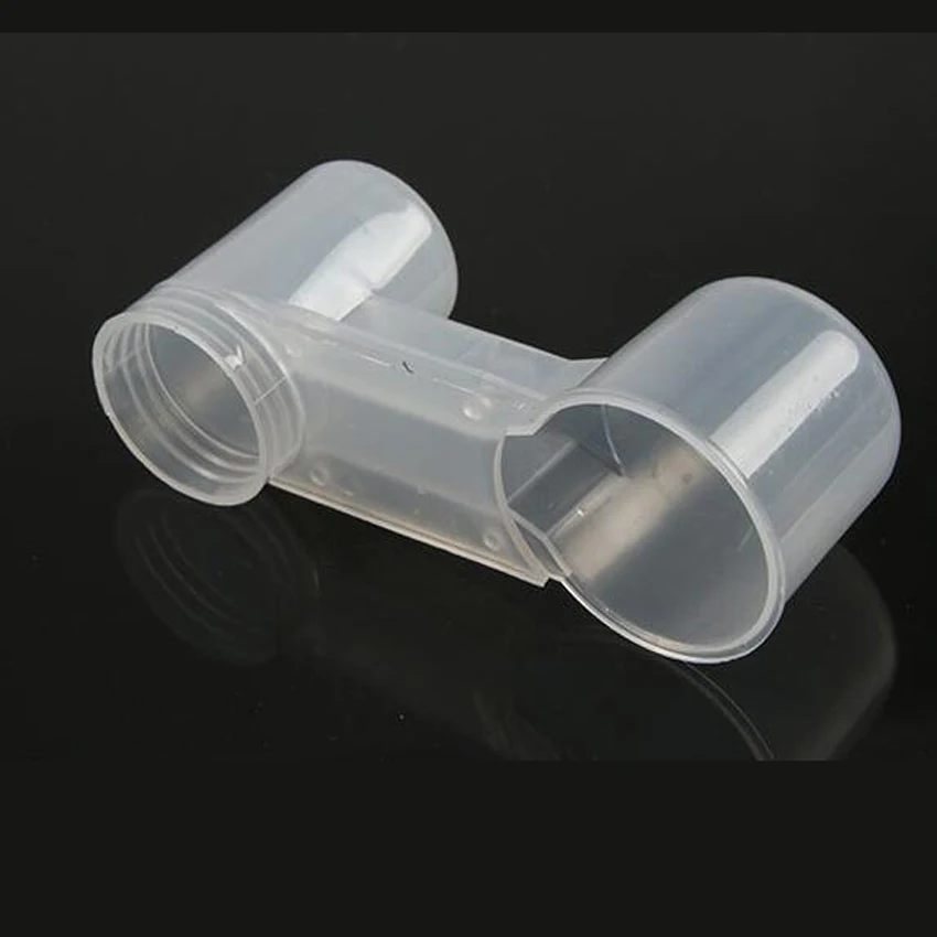 Пластиковая поилка для птиц бутылочка воды чашка кошка курица голубь птица