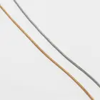 Цепочка-змея из нержавеющей стали 316L, 2 млот, серебряная цепочка, 0,9 мм, 1,2 мм, 1,5 мм, для самостоятельного изготовления ювелирных украшений