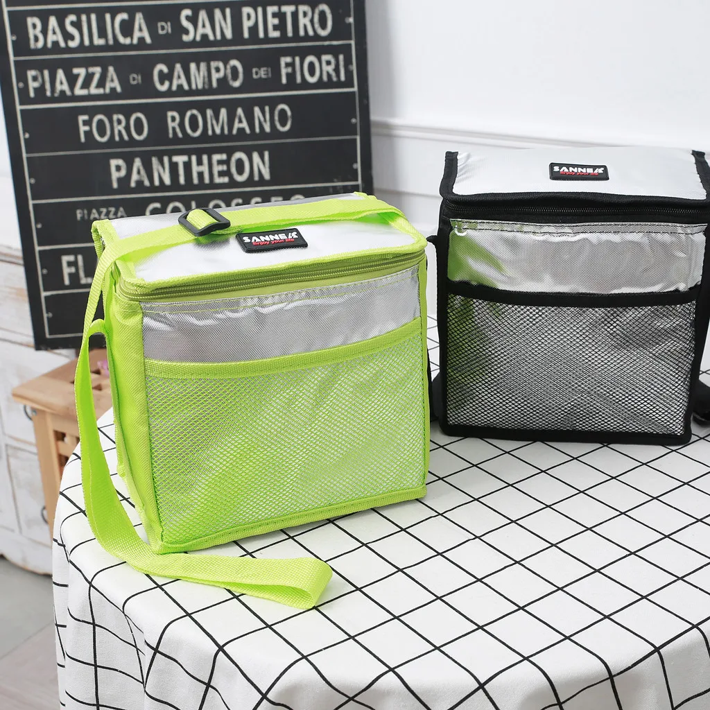 Ланч бокс модный охлаждающий термоконтейнер с изолированным покрытием сумка для