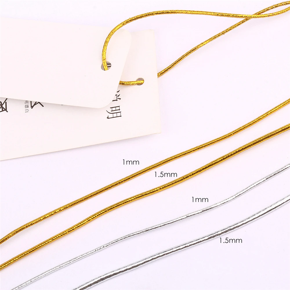 Эластичная резиновая веревка для рукоделия 10 метров 1 мм 5 |