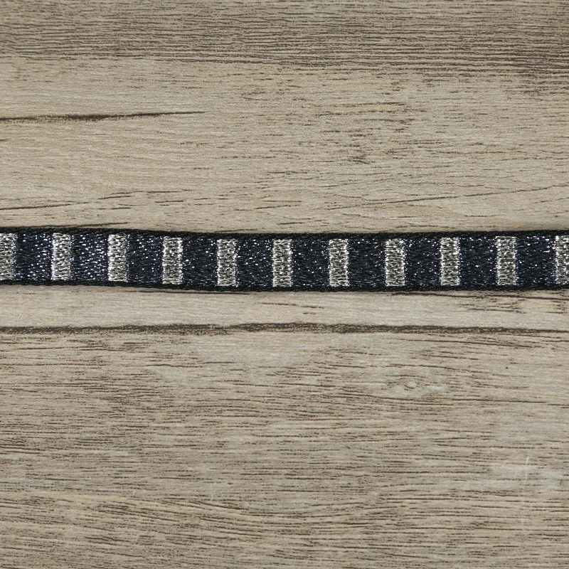 

1cm Gold and silver silk ribbon blue glitter ribbon polyester ribbon clothing home textile bag accessories