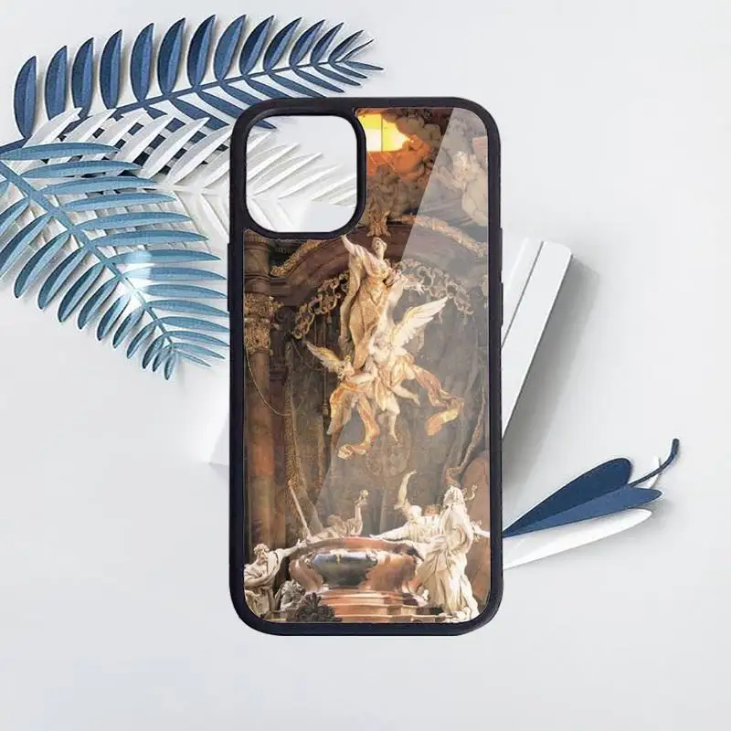 

Famous painting fashion pattern Phone Case PC for iPhone 11 12 pro XS MAX 8 7 6 6S Plus X 5S SE 2020 XR funda