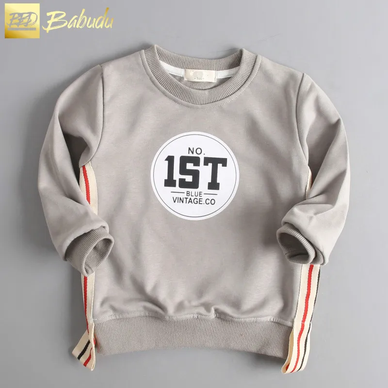 

BBD Toddler T-Shirt Spring Autumn Best Belling Boys Cotton O-Neck Letter Active Fashion Sweatshirt Kids 2-7 Years Clothes New