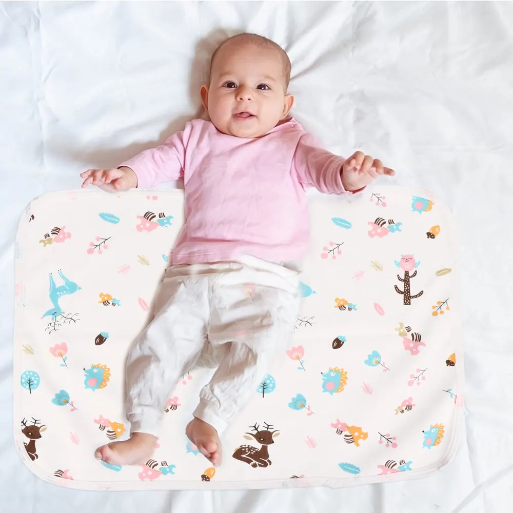 

3pcs Baby Waterproof Mattress Infant Urinal Mats Gentle Diaper Cushions