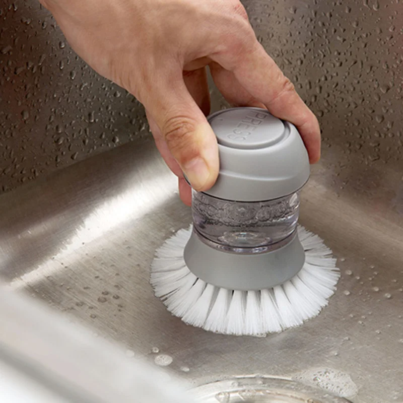 Cleaning Non-stick Oil Automatic Liquid Brush for Dishwashing Decontamination Wash Pot Kitchen Supplies Household | Дом и сад
