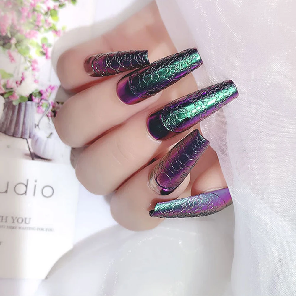 

Bubble Nail Glitter Powder Mirror Effect Pigment Shining Nail Art Decoration Powder CIN6 899