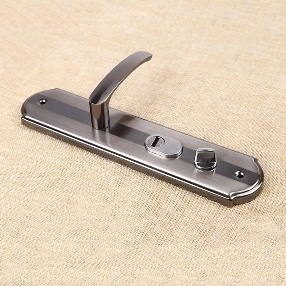 Бесшумная алюминиевая дверная ручка Противоугонный замок для безопасности