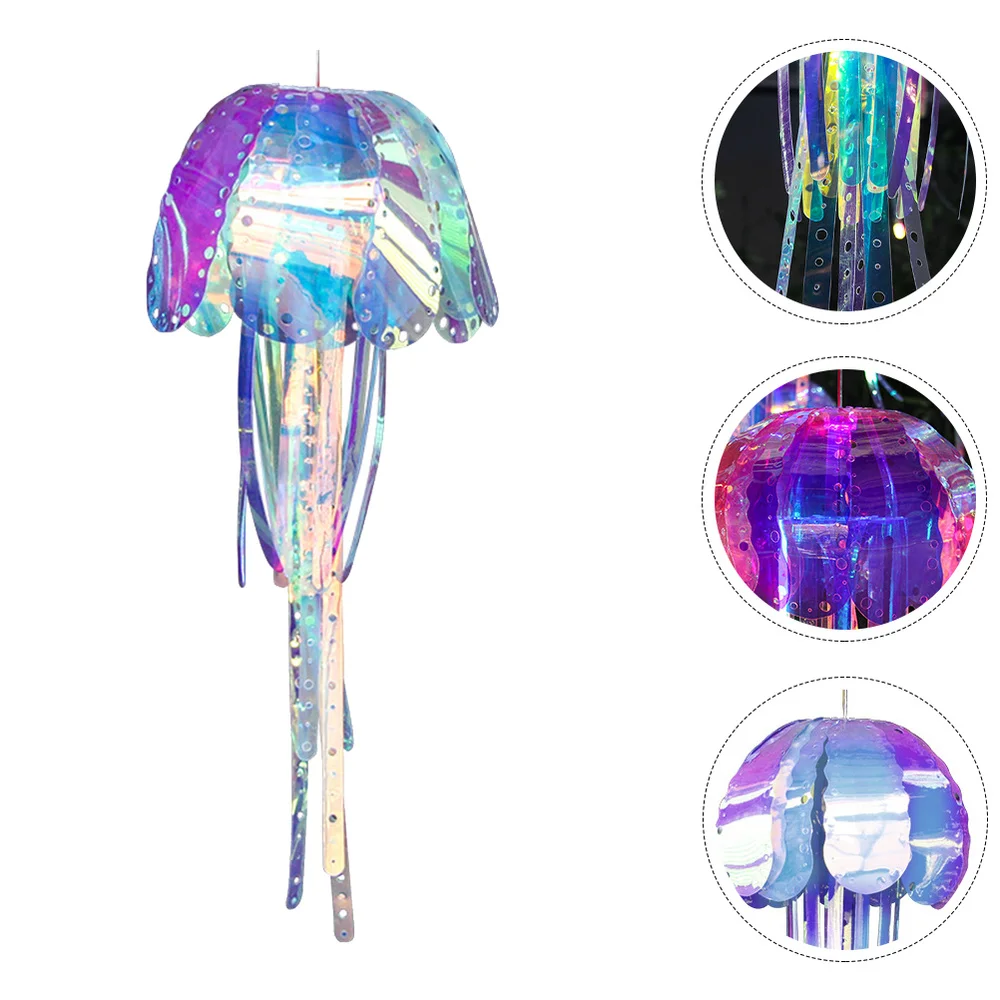 

1Pc Decorative Jellyfish Prop Wedding Pendant Creative Outdoor Hanging Ornament