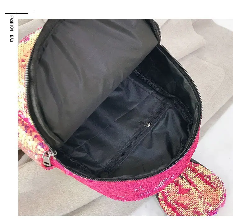 

Children school bag 2021 new sequined backpack large capacity cute rabbit ears elementary school bag Cartoon girl boy school bag