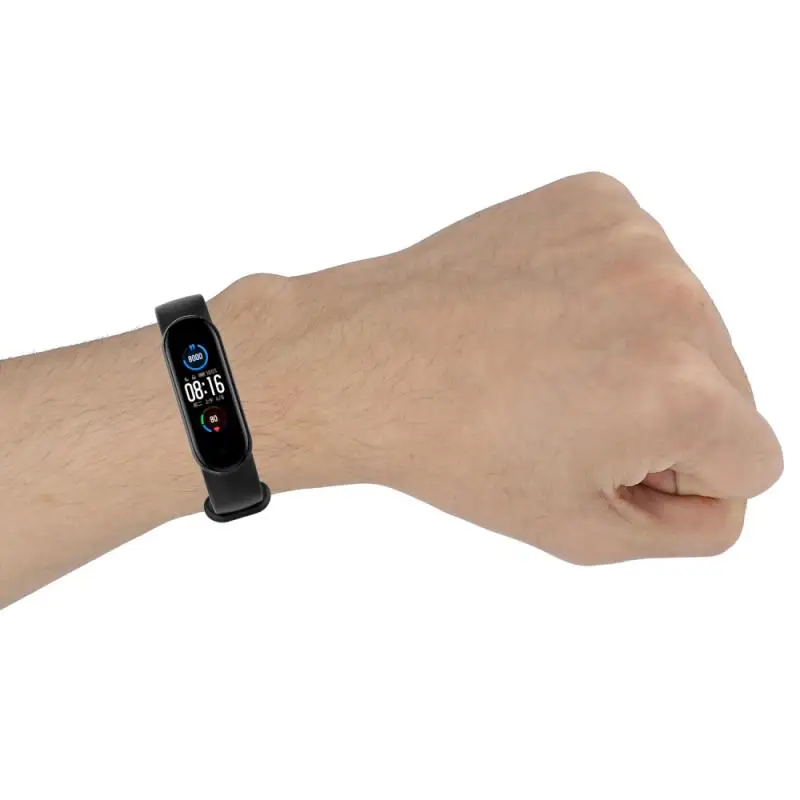 Умный Браслет для Mi Band 5 ремень Замена ТПУ глянцевый ремешок Xiaomi ремеш