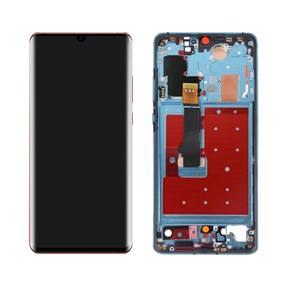 6,4" для huawei P30 Pro lcd кодирующий преобразователь сенсорного экрана в сборе для huawei P30 Pro дисплей с рамкой Замена P30+ lcd