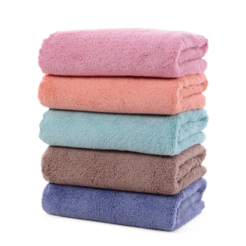 

Face Towel Microfiber Absorbent Bathroom Home s for Kitchen Thicker Quick Dry Cloth Cleaning Bath