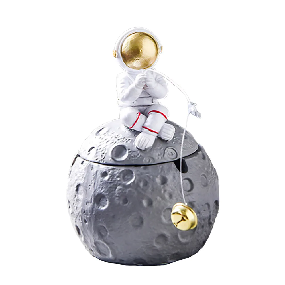 

Сигарета с астронавтом. Курительная коробка для хранения, декоративная креативная Скандинавская ветрозащитная с крышками, портативная нас...