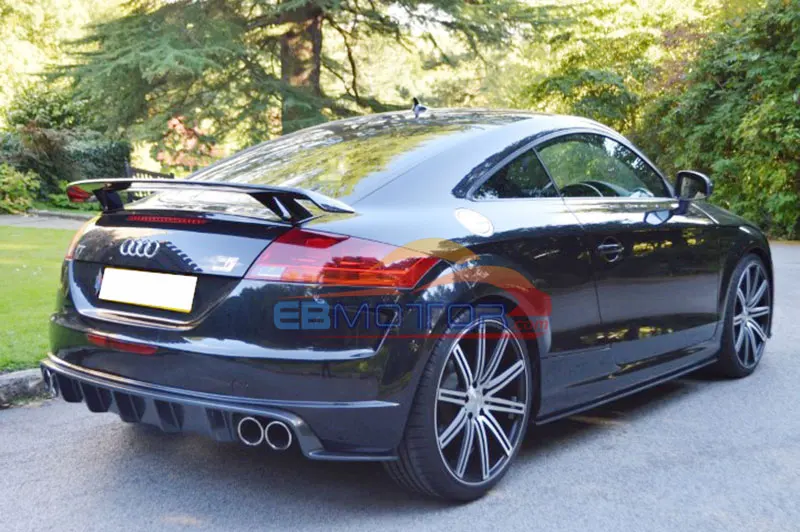 RS STYLE REAL CARBON FIBER SPOILER FOR AUDI TT TTS TTRS MK2 8J 2008- A098