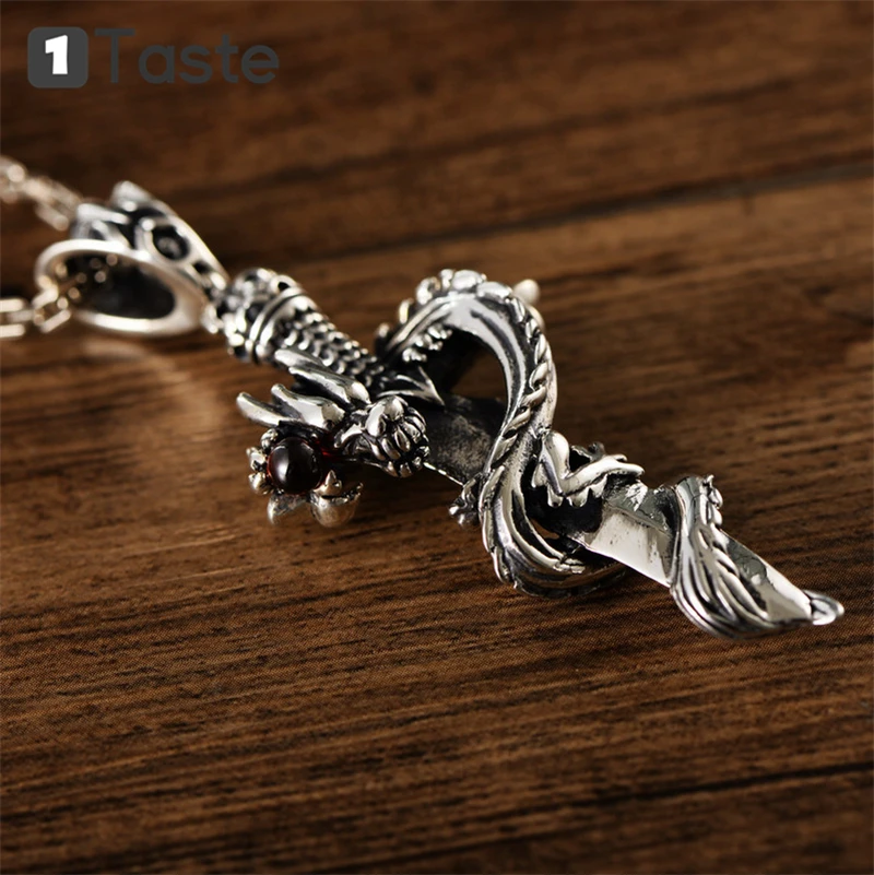 Подвеска в виде креста дракона на ожерелье без цепочки | Украшения и аксессуары