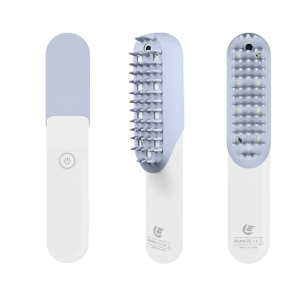 

Pet Comb Portable Pet Effective Sterilization Comfortable Massage Clean Handle Cat Fur Grooming Removal Brush 22X4cm