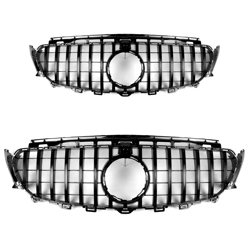 GT-R стиль Вертикальный бар ABS Черная решетка подходит для BENZ W213 E200 E300 E320 |