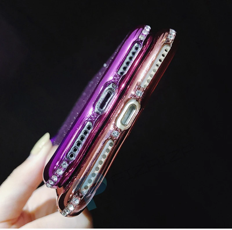 Блестящий чехол для Huawei P40 Lite E P30 Pro P20 P Smart Plus 2019 Z 2020 Y5p y6p Y7p Y5 Y6 Y7 Y9 Prime мягкий ТПУ с