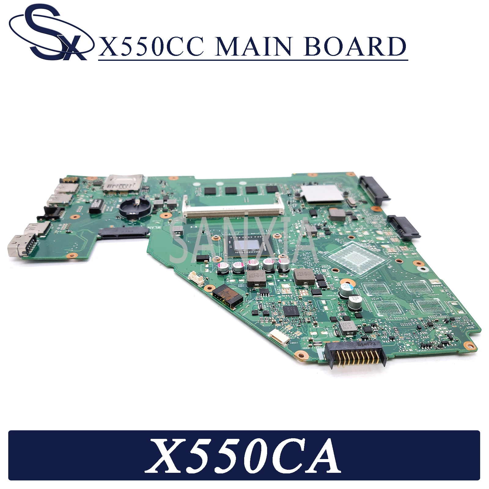 KEFU X550CC материнская плата для ноутбука ASUS X550CA X550CL R510C Y581C X550C оригинальная 4GB-RAM I5-3317U
