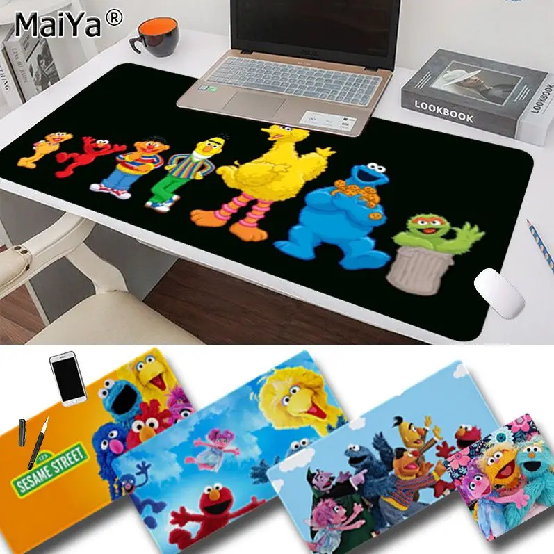 

Maiya Sesame Street New Arrivals Gamer Speed Mice Retail Small Rubber Mousepad Size for Cs Go LOL Game Player PC Computer Laptop