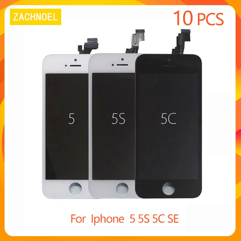 10 шт. запасные части для Iphone 5 5C|Экраны мобильных телефонов| |