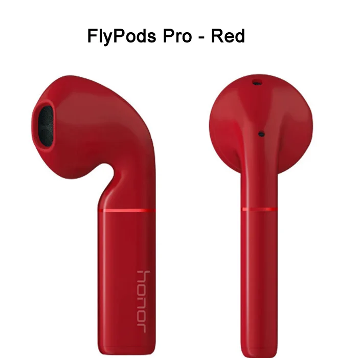 FlyPods Pro Red HUAWEI honor FlyPods Pro Bluetooth наушники с шумоподавлением вызова водонепроницаемый Handfree микрофон модная гарнитура - Цвет: FlyPods Pro Red
