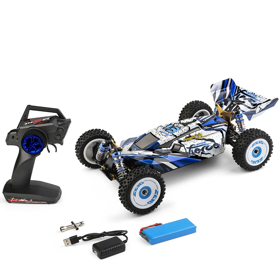 WLtoys 124016 /124017 V2 Brushless Truck 75KMH 1/12 AWD 4X4 High Speed RC Car Off-Road Buggy