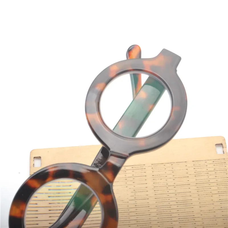 Сексуальные круглые женские классические леопардовые розовые очки для чтения