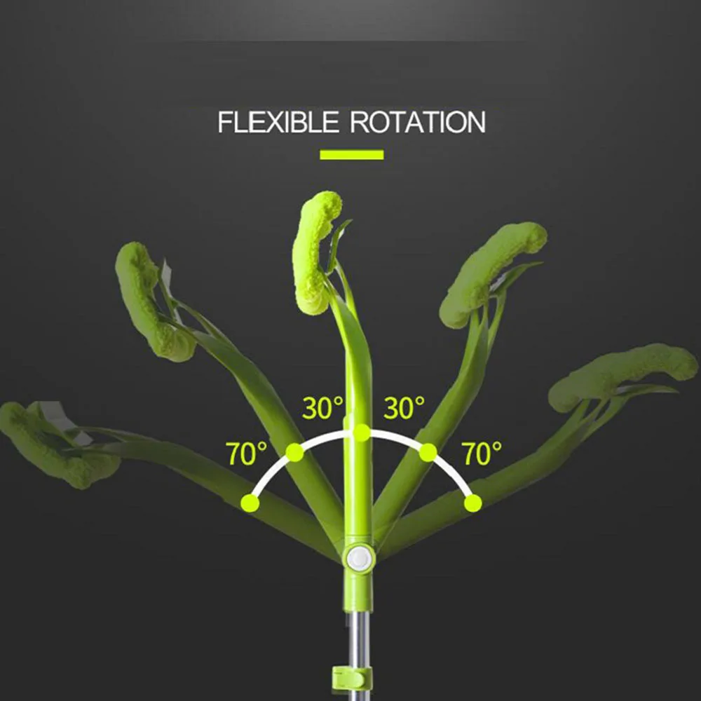 Выдвижная щетка из микрофибры для чистки высоких окон|Электрические