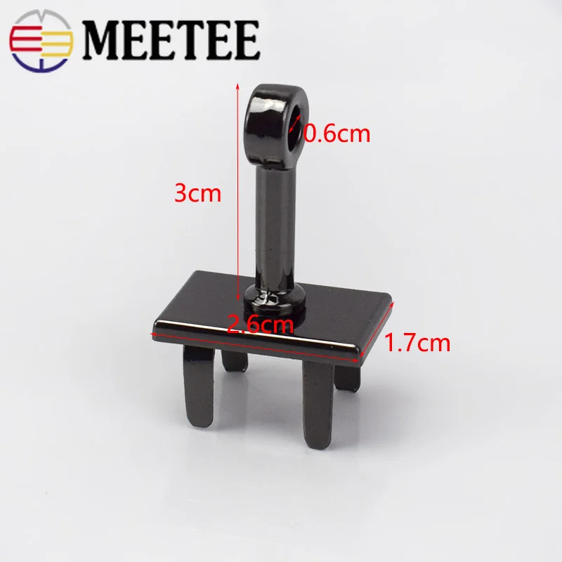 Металлические сумки Meetee 1 комплект (7 шт.) фурнитура аксессуары Женская сумочка