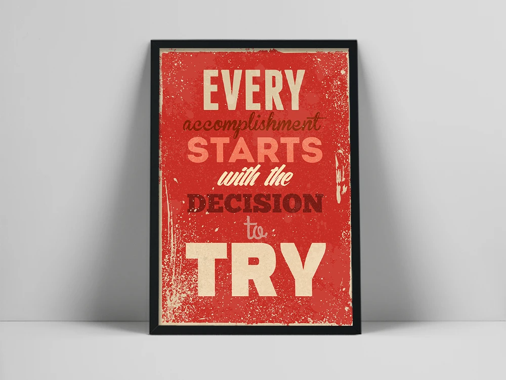 

Life Inspirational Words Poster Positive Art Prints Vintage Canvas Painting Wall Pictures Home Decor Kids Room Bendroom Office